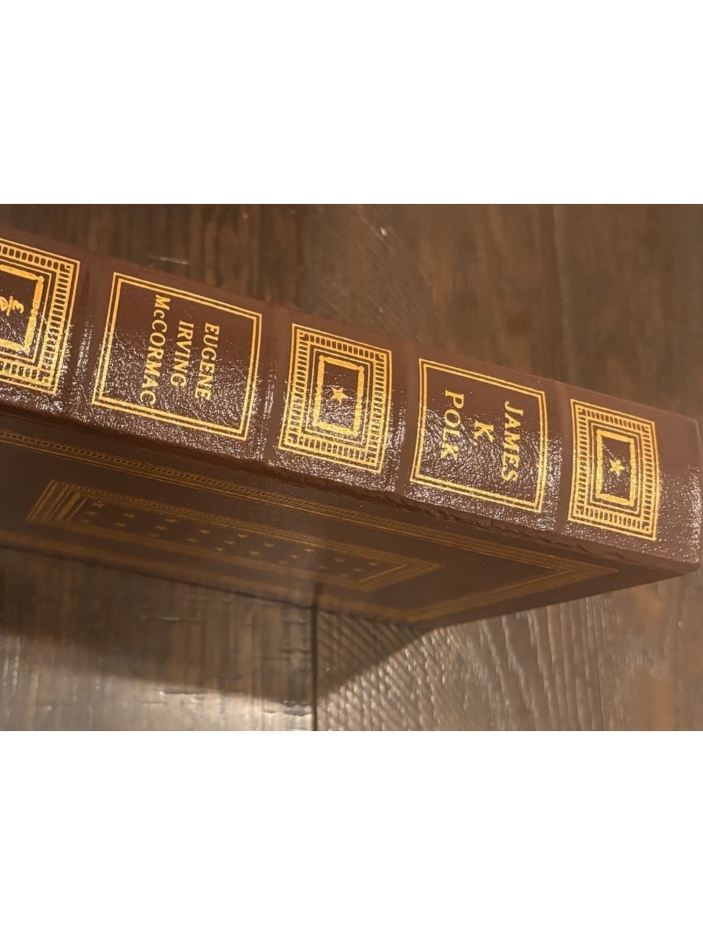 Easton Press James K. Polk political biography leather bound 2002 McCormac